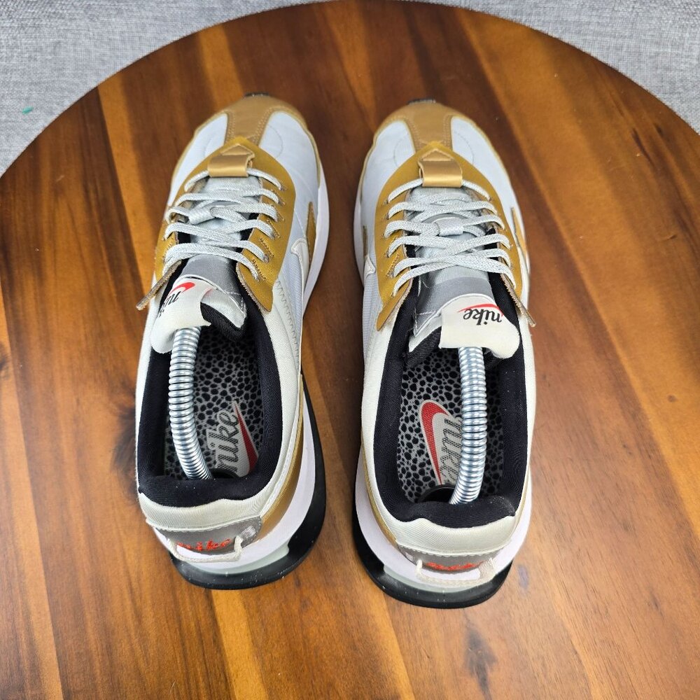 Nike Air Max Pre-Day Sneakers Womens Size 8.5 Gold & White Athletic Shoes - Picture 10 of 14